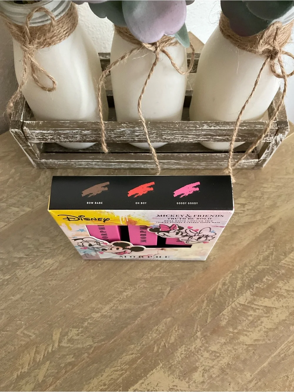 Morphe Mickey & Friends Truth Be Bold Matte Lip Trio